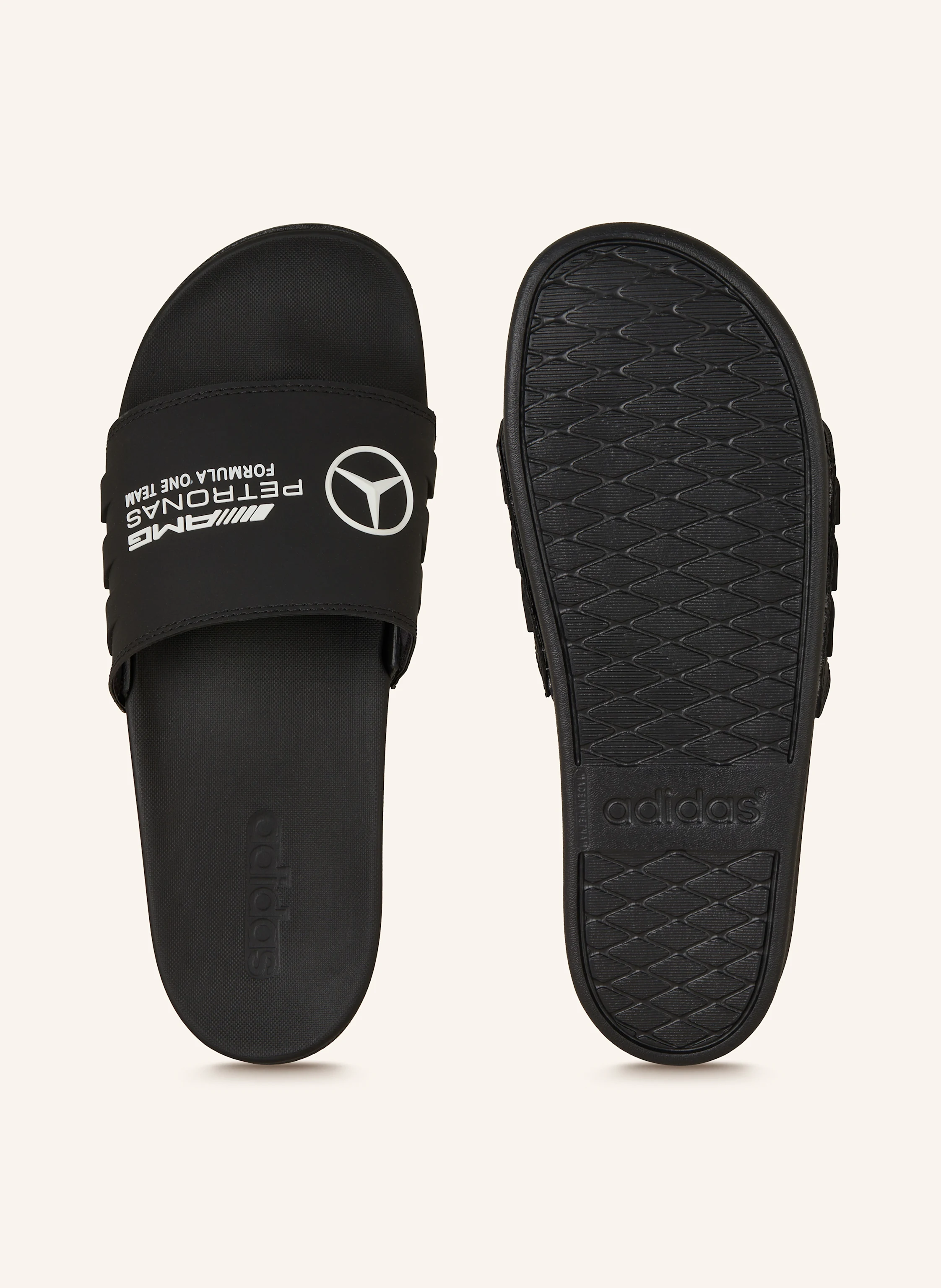 adidas Pantoletten MERCEDES - AMG PETRONAS FORMULA ONE TEAM ADILETTE COMFORT