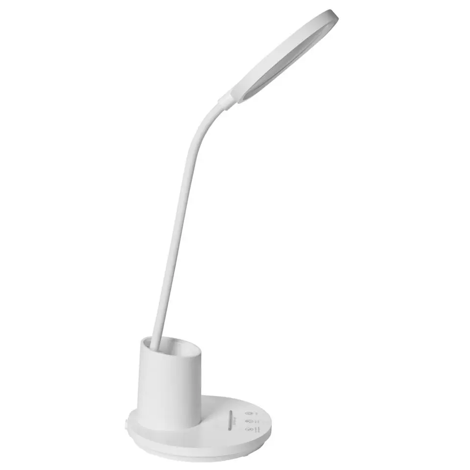 VELA - Bureaulamp LED - Wit - Synthetisch materiaal