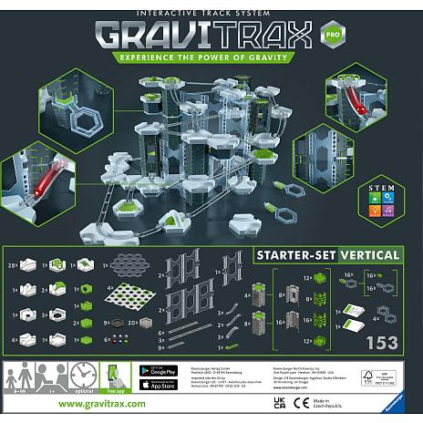 GraviTrax PRO Starter Set Vertical