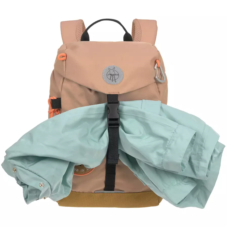 LÄSSIG Mini Outdoor Backpack, Nature hazelnut