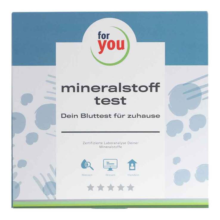 For You mineralstoff-Test, 1 St