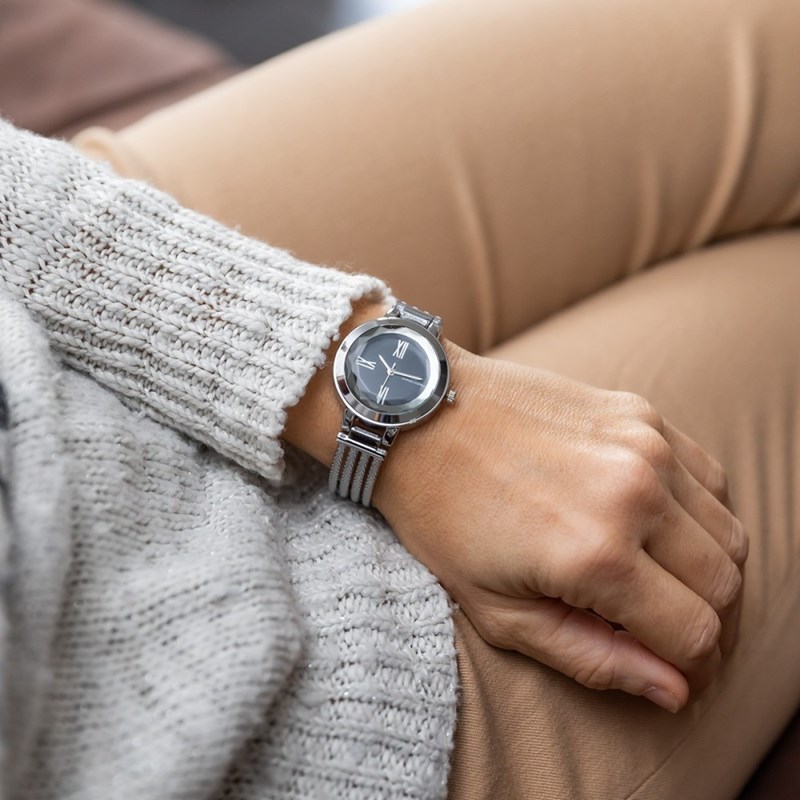 Montre Femme GIORGIO bracelet Acier Argenté