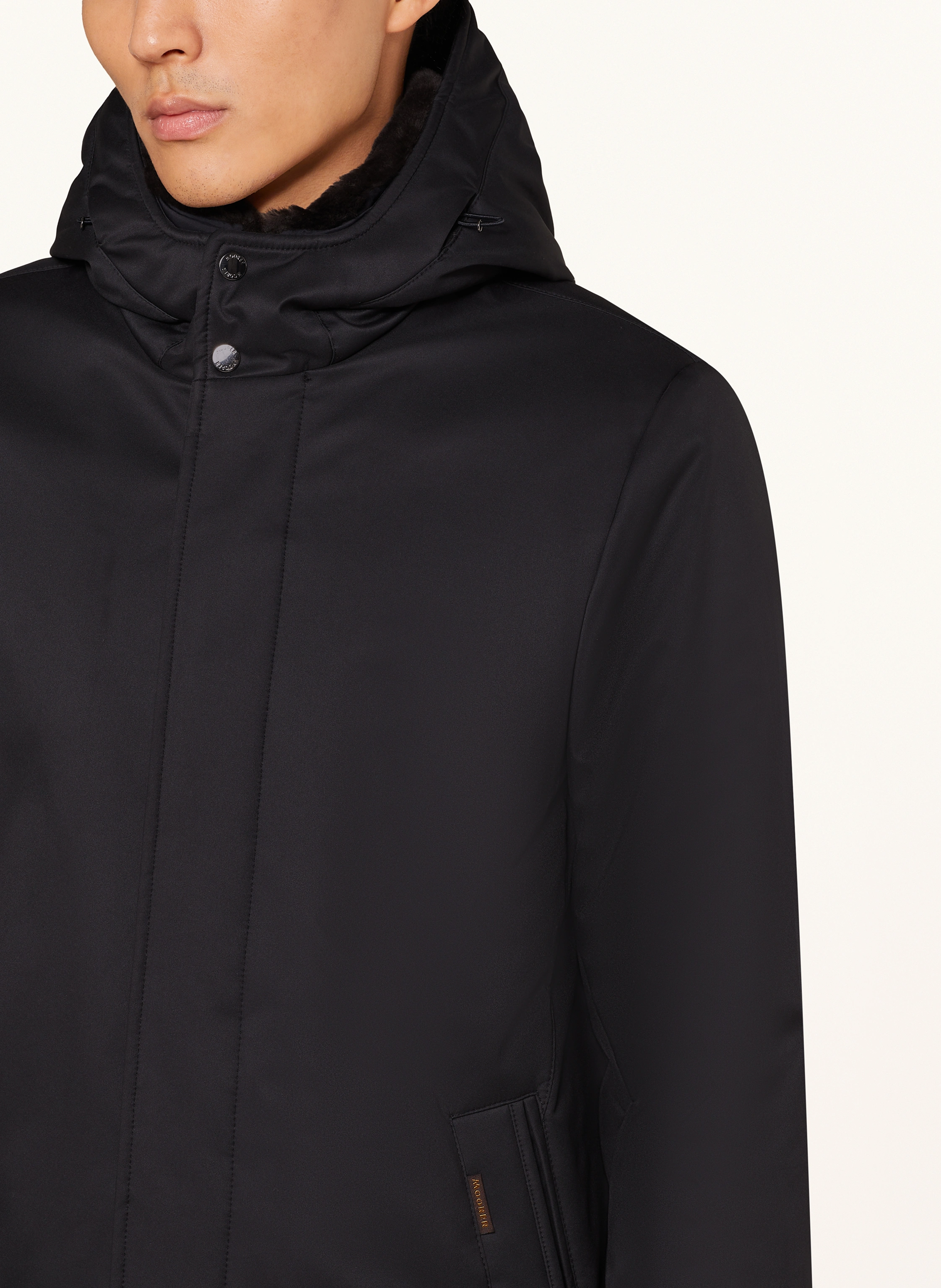 MOORER Parka VANNES mit abnehmbarem Kragen