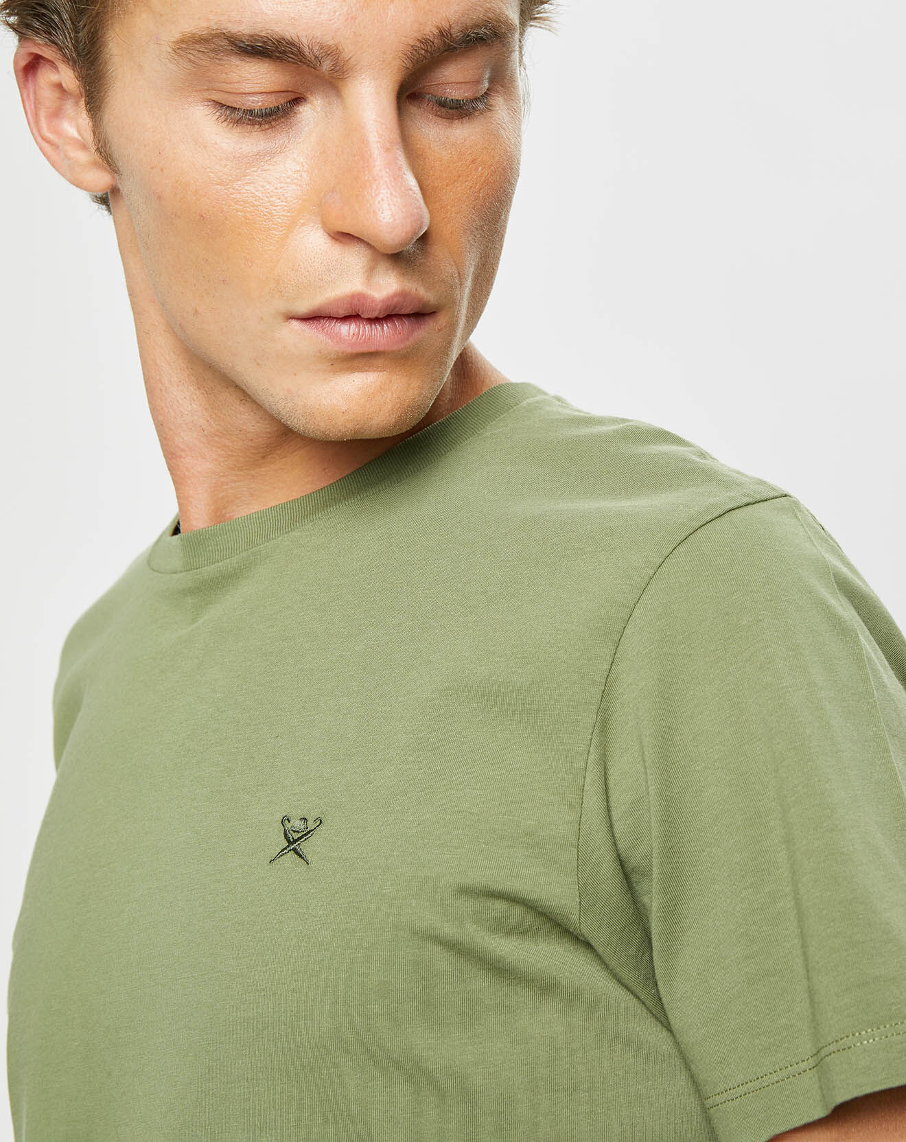 Hackett London T-Shirt Logo kaki