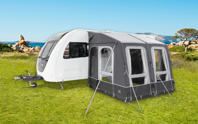 Dometic Rally Air All Season 260 aufblasbares Wohnwagen- / Reisemobilvorzelt
