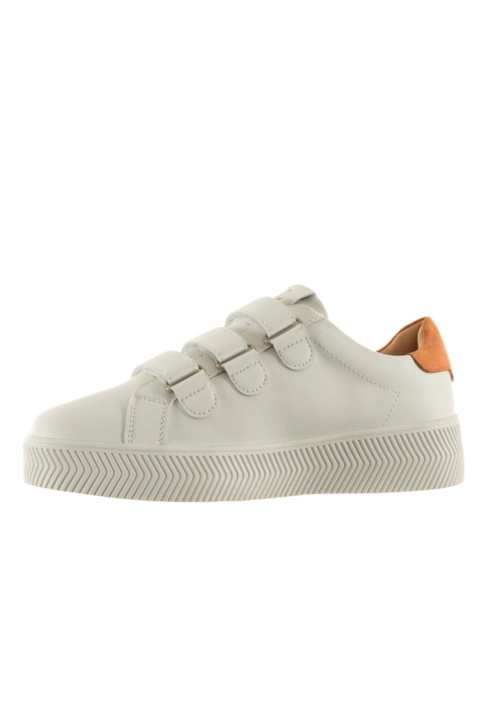 Baskets basses vanessa wu camelia orange
