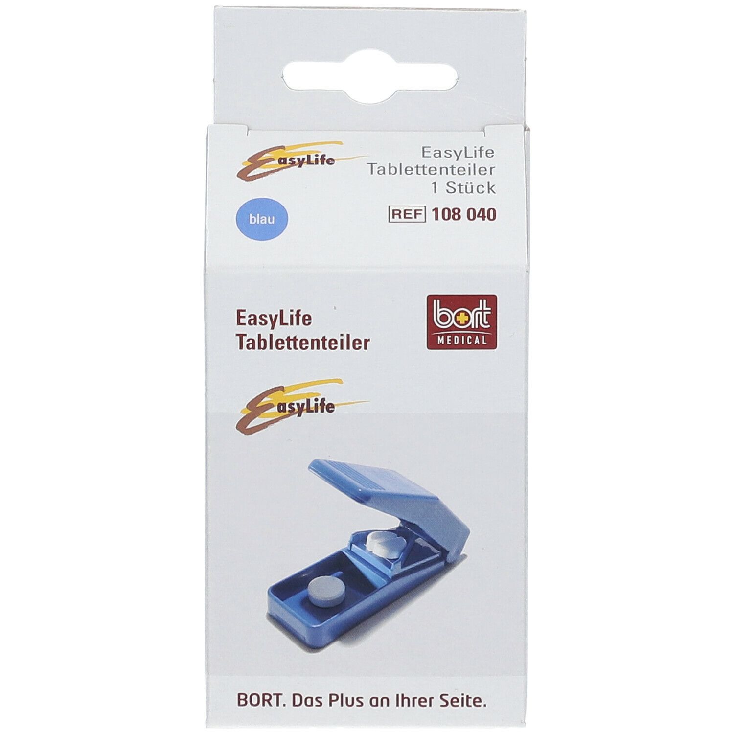 BORT EasyLife® Tablettenteiler blau