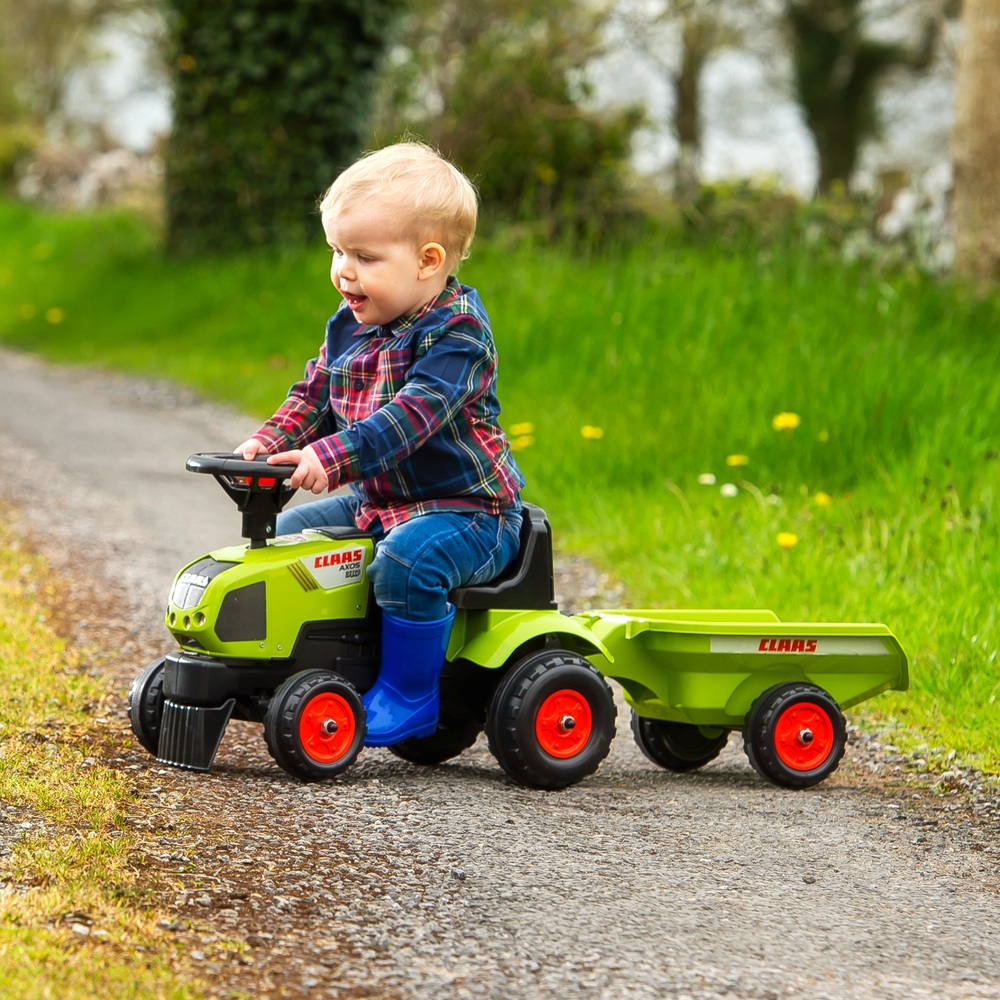 Baby Claas Sit 'n' Ride Traktor und Anhänger