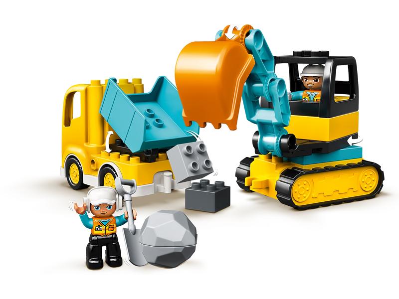 LEGO® DUPLO® Bagger und Laster 10931 Baustellen-Spielzeugset