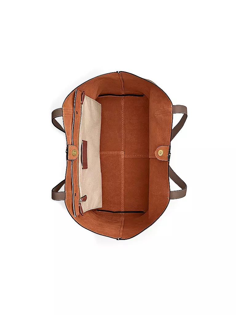 COACH Ledertasche - Shopper NORTH 32 grau