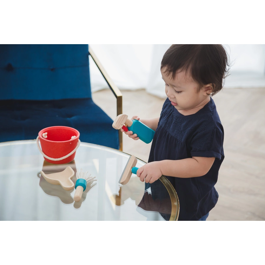 PlanToys Hausputzset