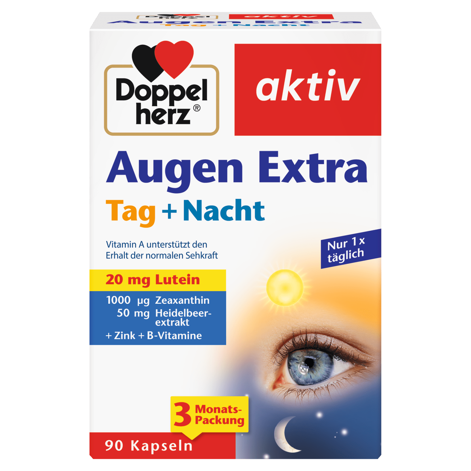 Augen Extra Tag + Nacht (90 Kapseln)