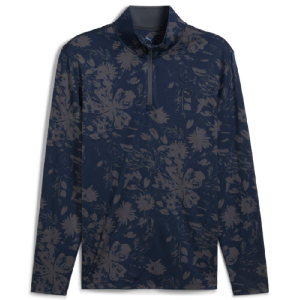 Pure 2.0 Rose 1/4 Zip Genser Herre Navy