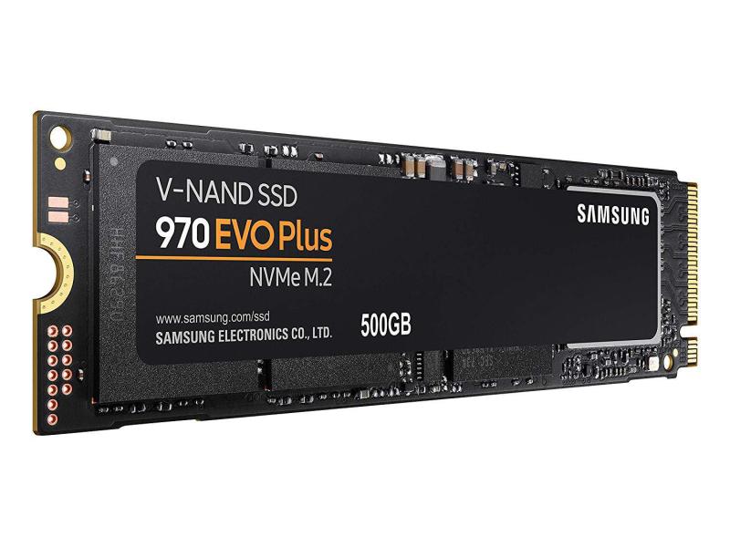 Samsung SSD 970 EVO Plus NVMe M.2 2280 NVMe 500 GB M.2 2280-Solid State Drive mit 500 GB
