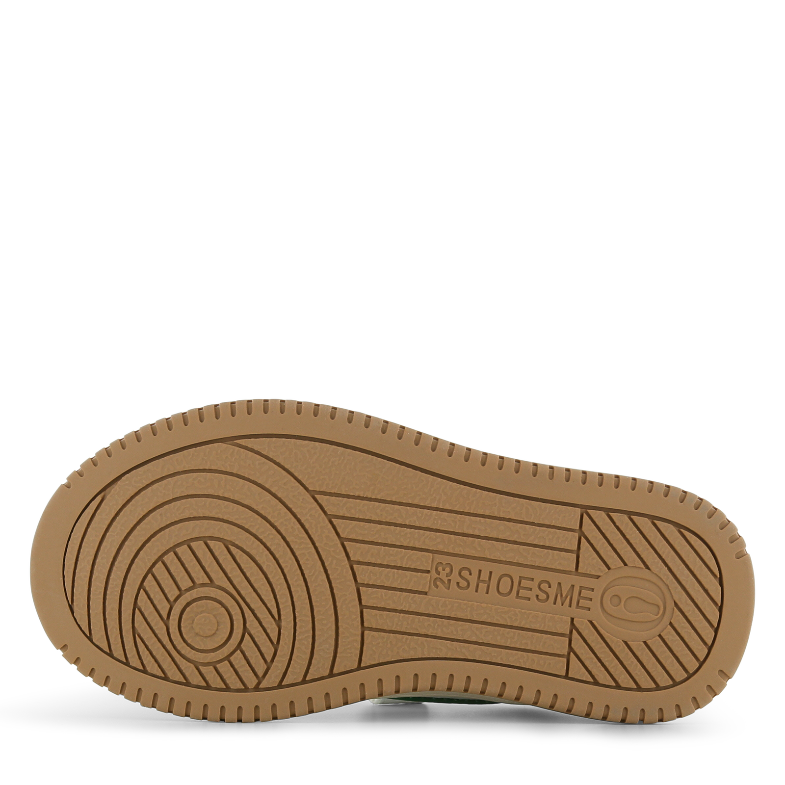 Shoesme witte sneaker met groene details Leer, Microleer | Jongens schoenen