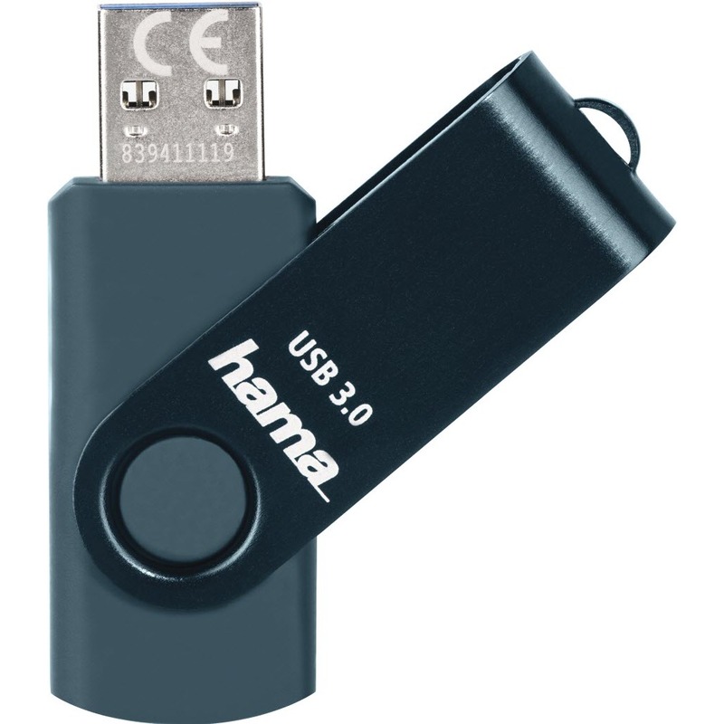 Hama USB-Stick Rotate, 64 GB, USB 3.0, 1 Stück