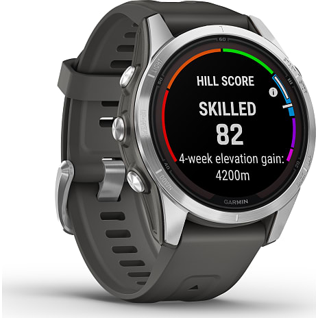 Garmin Fenix 7s Pro Solar 42 mm sportsur- grå