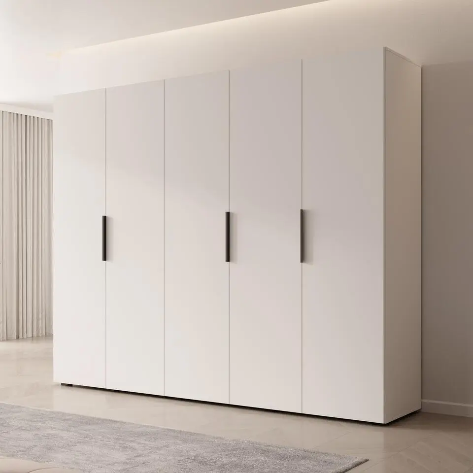Meubella - Kledingkast Marquesa - Wit - 250 cm