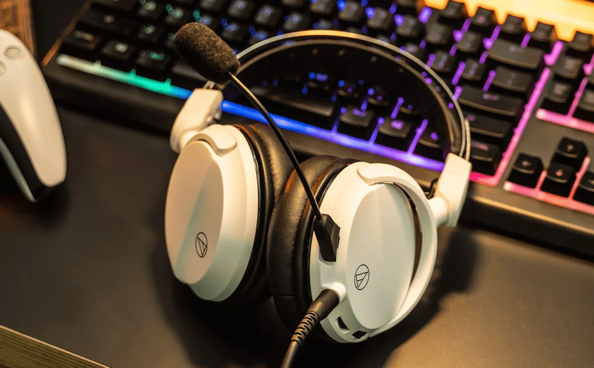 Audio-Technica ATH-GL3 Blanc Casques gaming