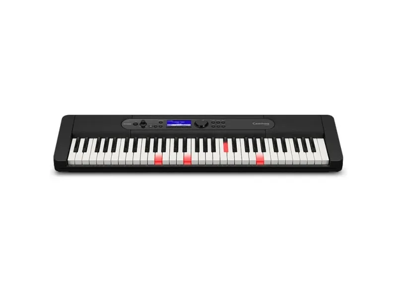 Casio LK-S450, Digital synthesizer, Kor, Flanger/Digital signalbehandling (DSP), Efterklang, 5 W, Sort, LCD, Vekselstrøm, Batteri