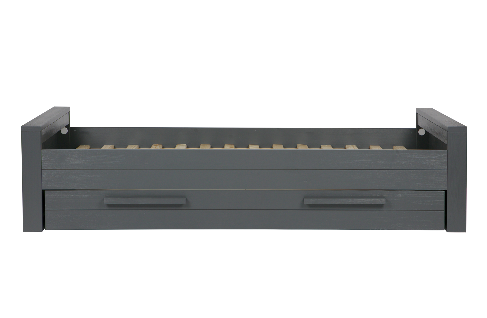 Bed Dennis 90x200 - Staal Grijs