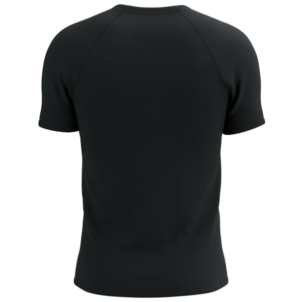 T-shirt running COMPRESSPORT TRAINING SS LOGO TSHIRT M BLACK