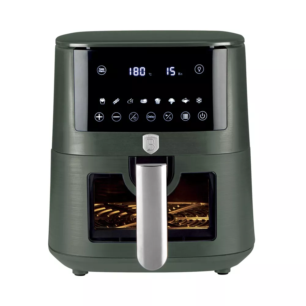 Berlinger Haus Heissluftfritteuse 8 Liter Matte Green Collection