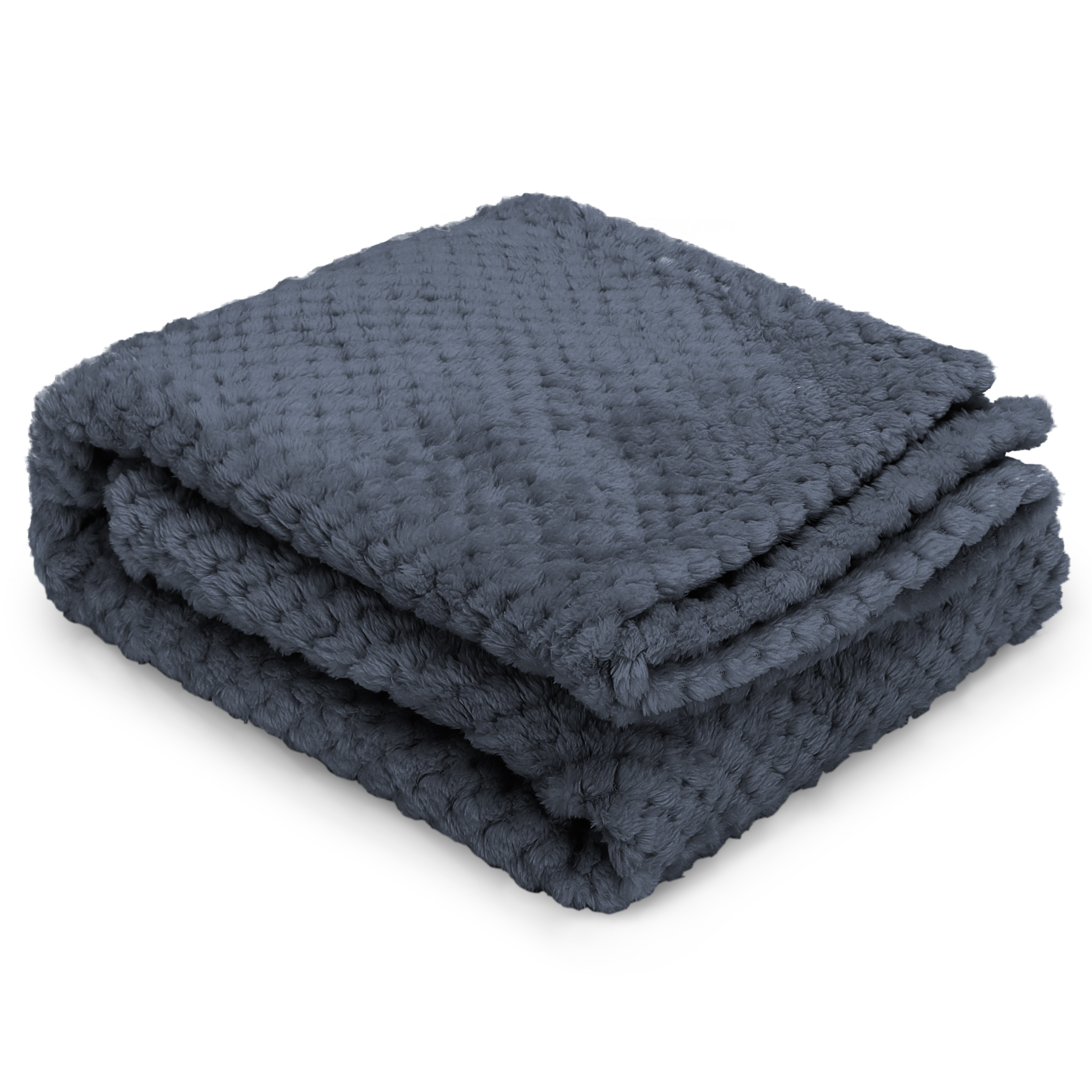 Manta de pelúcia macia Nobleza para cães, gatos e outros animais de estimação, lavável, cinza, 80*80cm