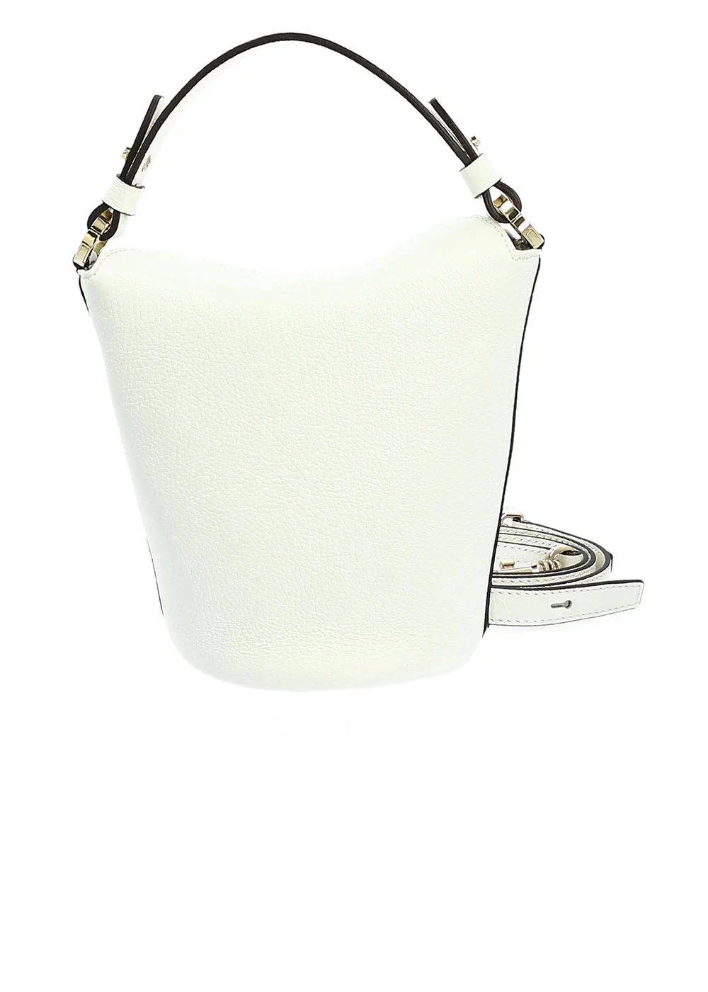 PETIT SEAU MARGOT CUIR BLANC