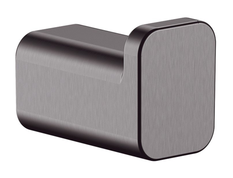 Hansgrohe AddStoris handdoekhaakje zwart chroom geborsteld