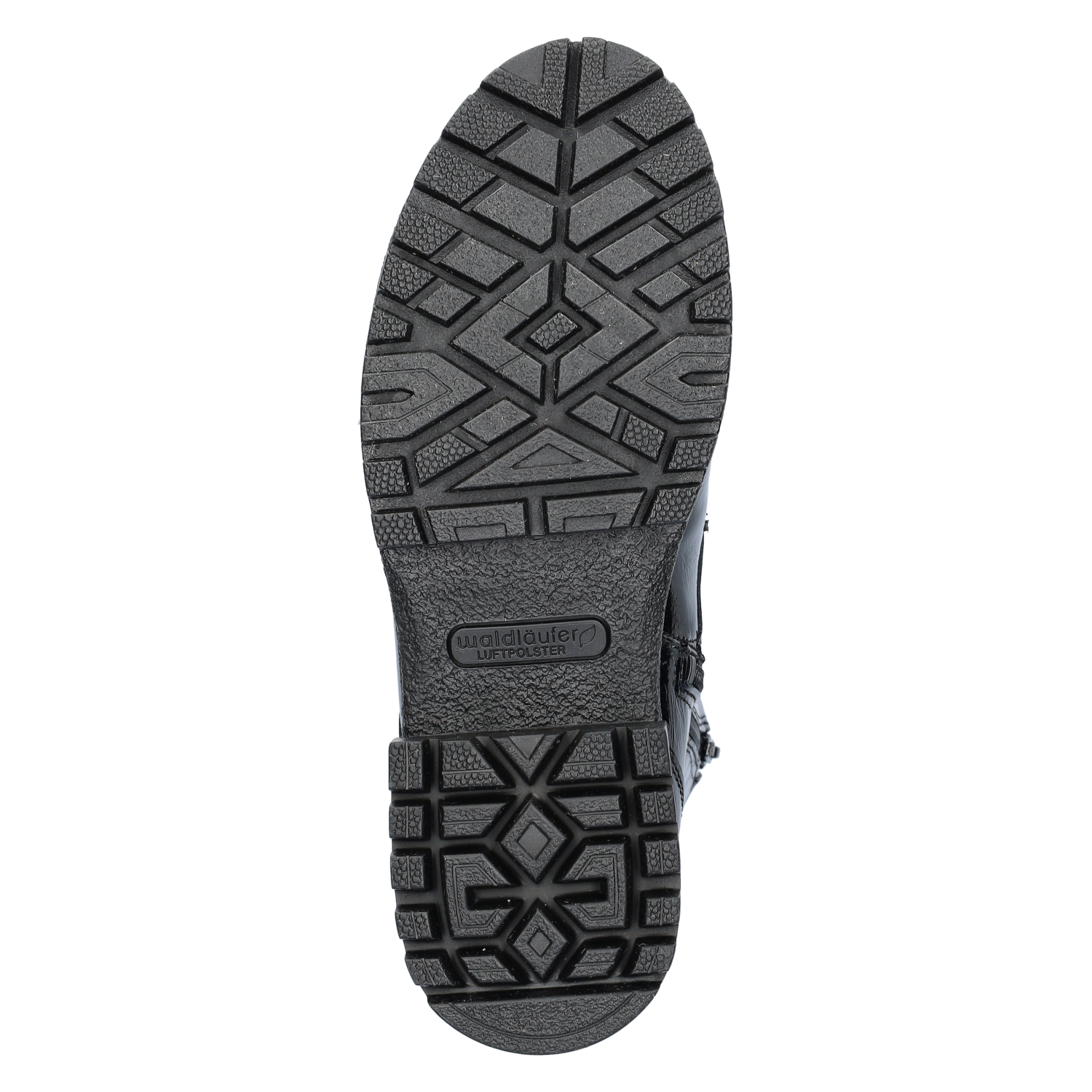 Bonny dames veterboot Waldläufer Blauw