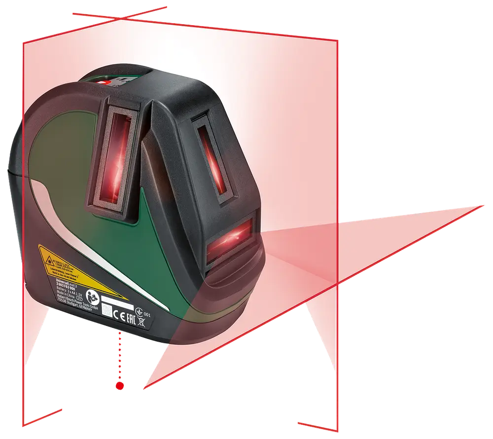 BOSCH Krydslaser med stativ