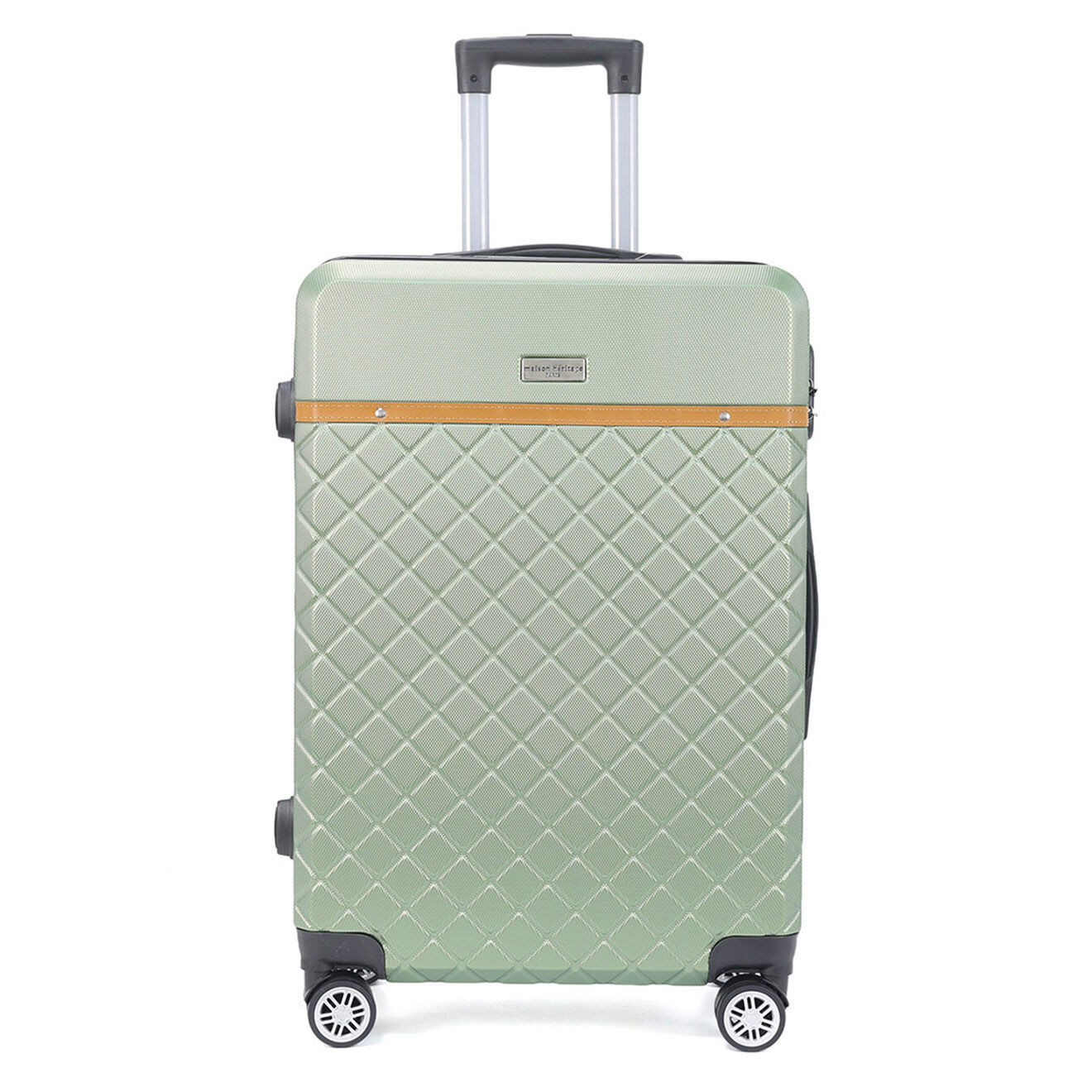 Maison Héritage 2 Valises 4 roues doubles Odeon 55/75 cm vert kaki