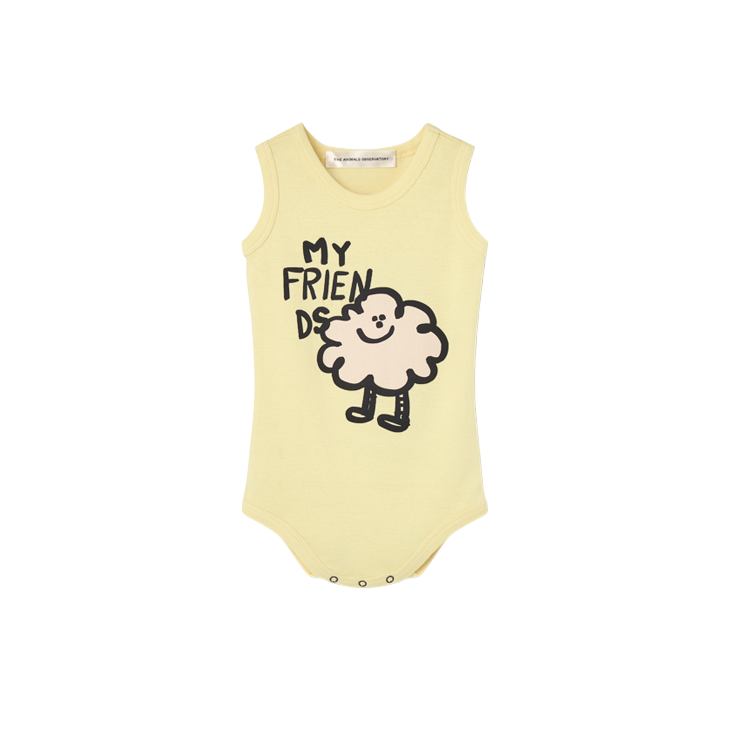 Baby Body Turtle Soft Yellow