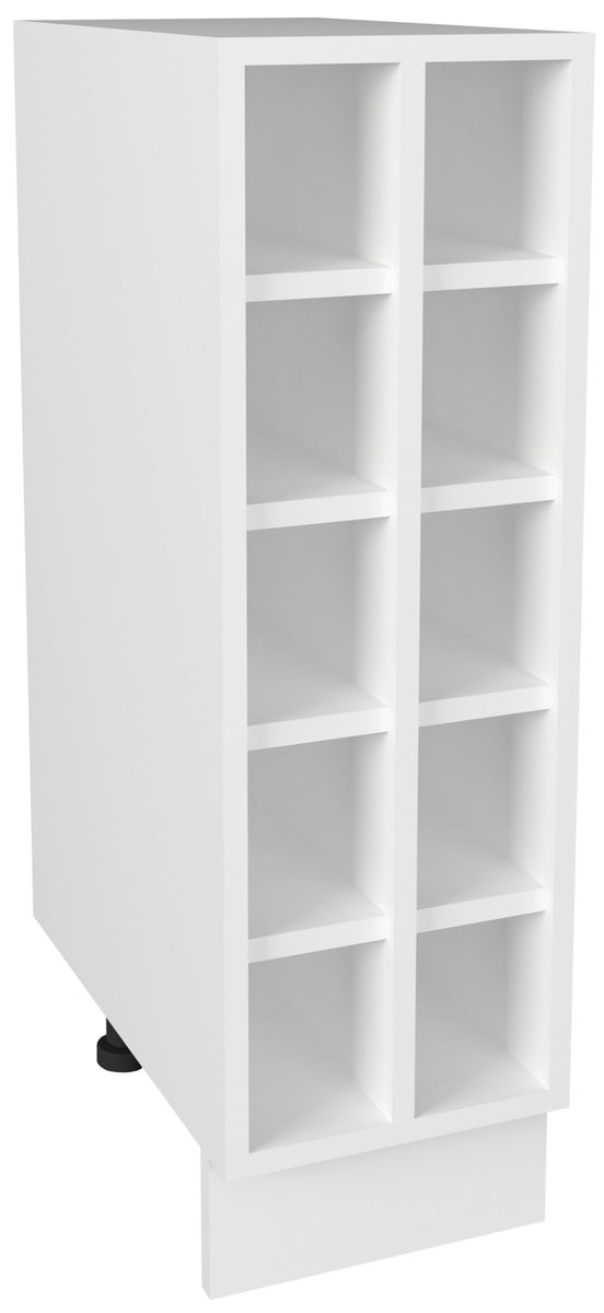 Keukenkast wijnrek Esilo 25cm wit