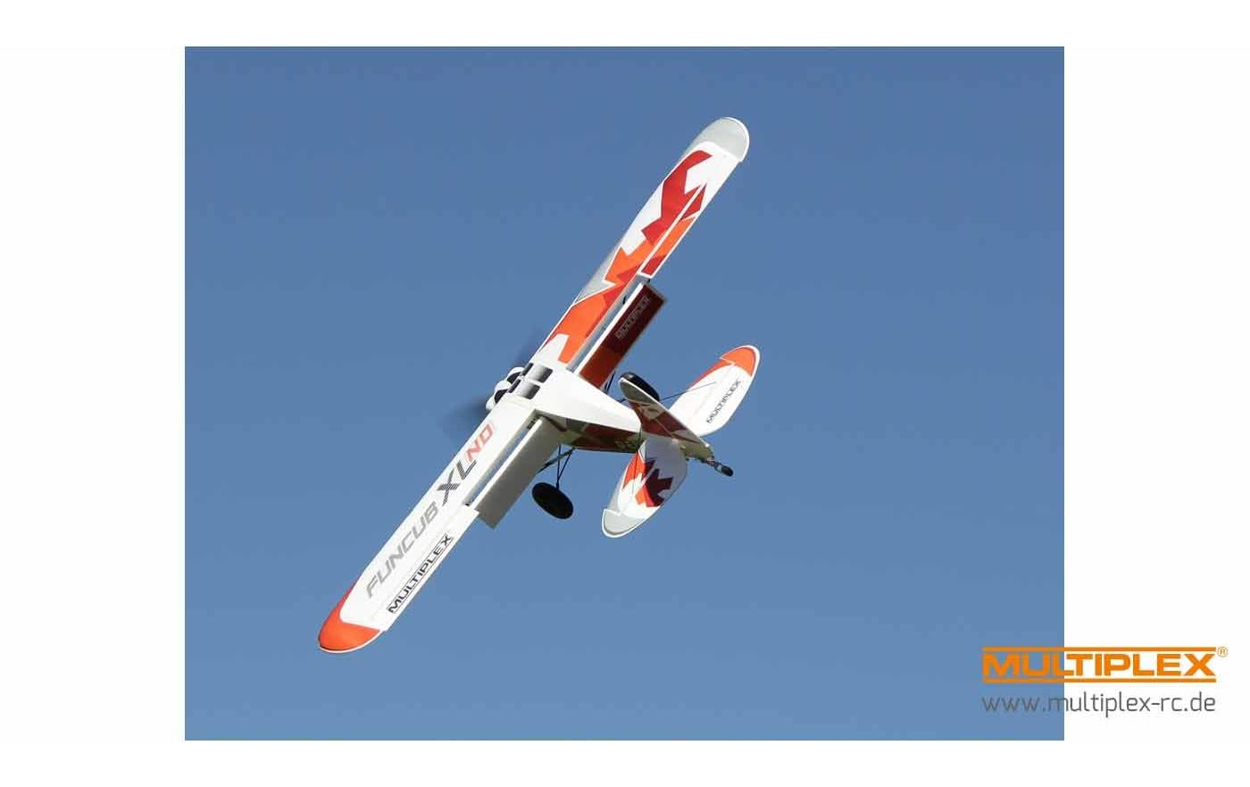 Motorflugzeug FunCub XL ND BK 1700 mm, Bausatz<br>Buschflieger Bausatz aus robustem Elapor