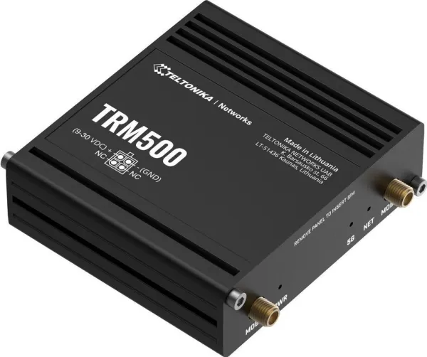 Teltonika TRM500 - Trådløs router - WWAN 5G - 5G, 4G, 3G - DIN monterbar på skinne, væg-monterbar, overflademonterbar
