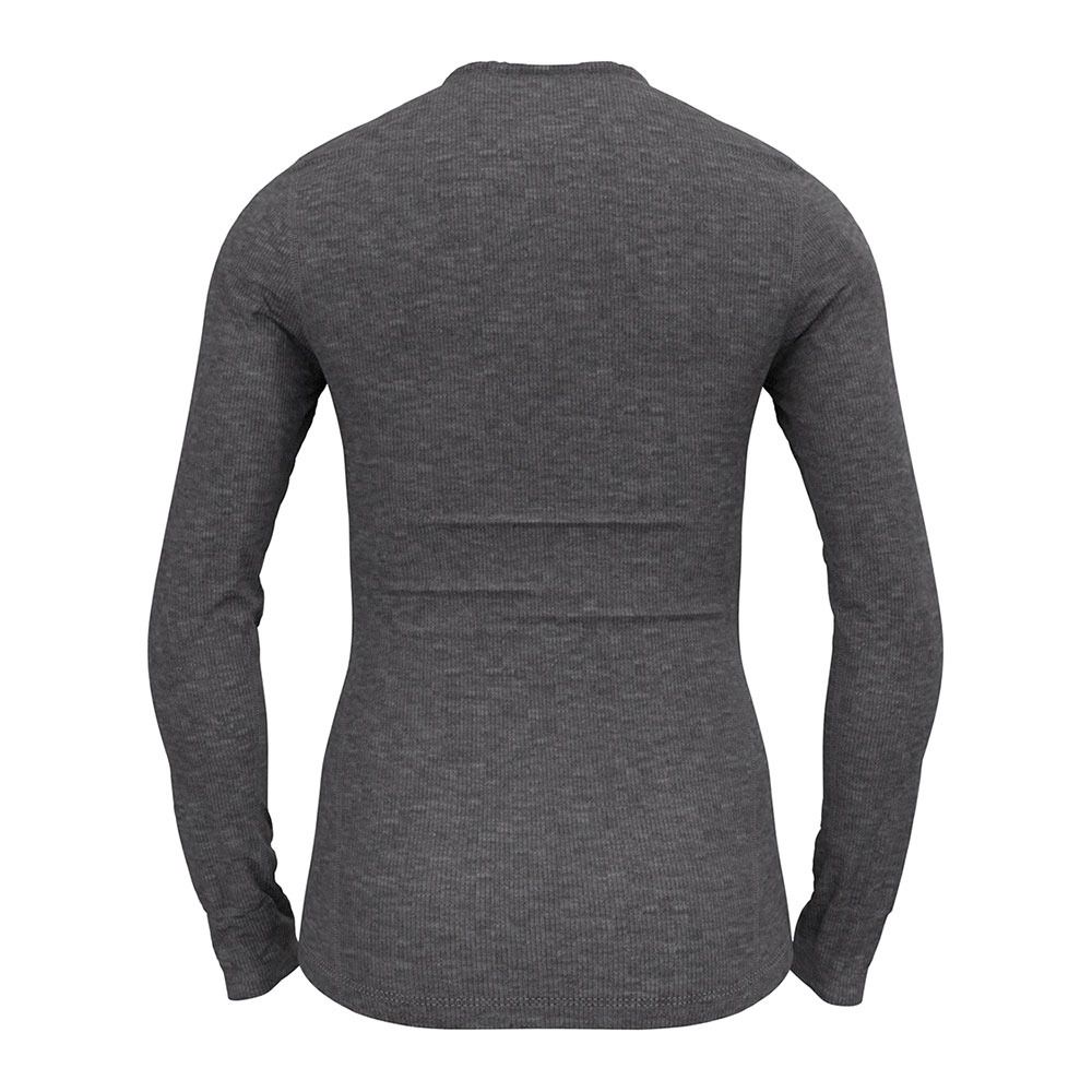 Odlo ACTIVE WARM ECO - Sous-couche Femme odlo steel grey melange