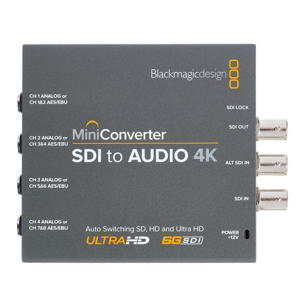 Blackmagic Design Mini Converter SDI - Audio 4K