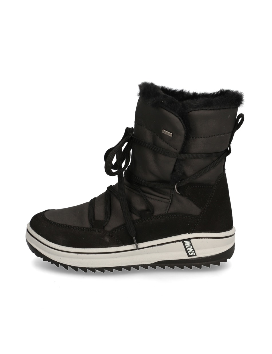 Lederkombination Snowboot