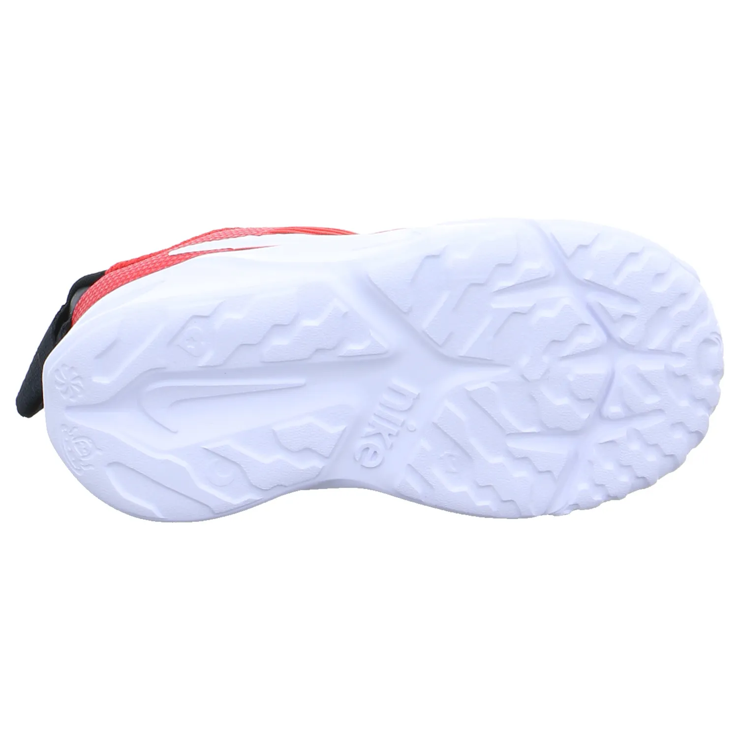 NIKE Baby-Sport-Bottine Rot Synthetik  Sneaker