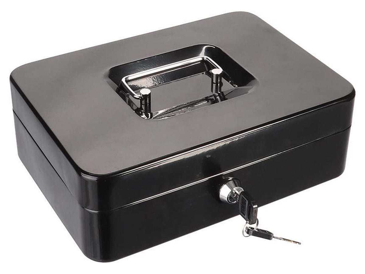 Perel BG70051 geldkistje met 2 sleutels