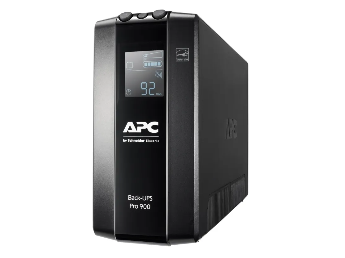 APC Back-UPS Pro BR900MI - UPS - AC 230 V - 540 Watt - 900 VA - USB - output-stikforbindelser: 6 - sort