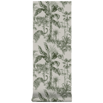 Vliesbehang Zanzibar groen 108211