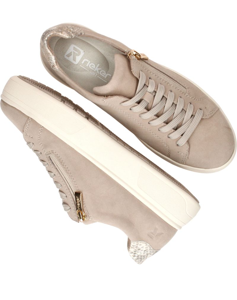 Rieker Sneakers Beige Dames