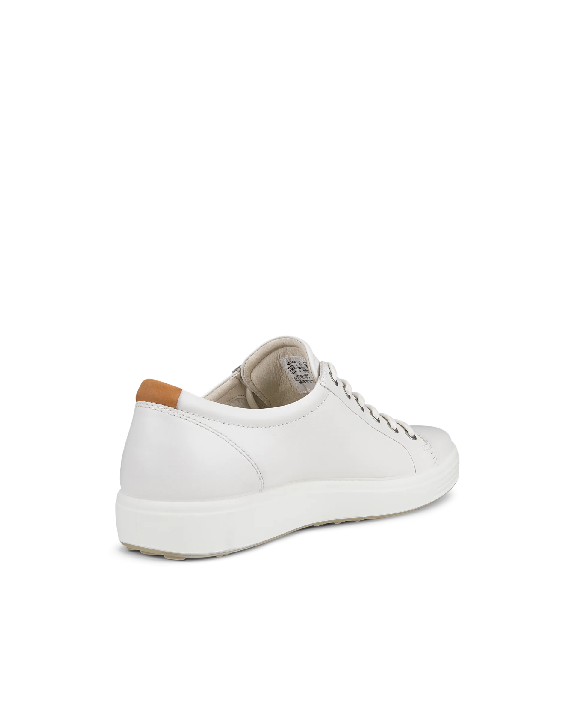 ECCO SOFT 7 M Herren Ledersneaker Weiß