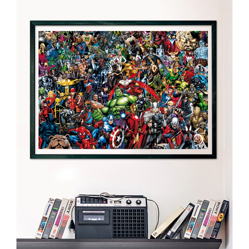 Clementoni Marvel Unmögliches Puzzle! 1000-Teile-Puzzle