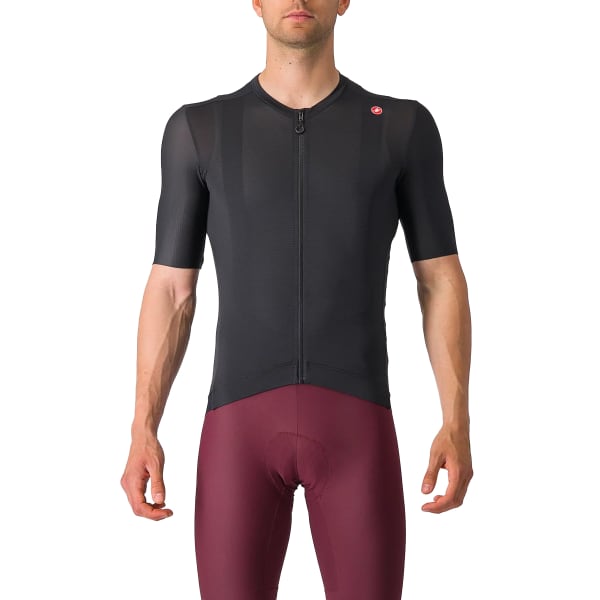 Maillot vélo CASTELLI ESPRESSO JERSEY LIGHT LIGHT BLACK/DARK GRAY