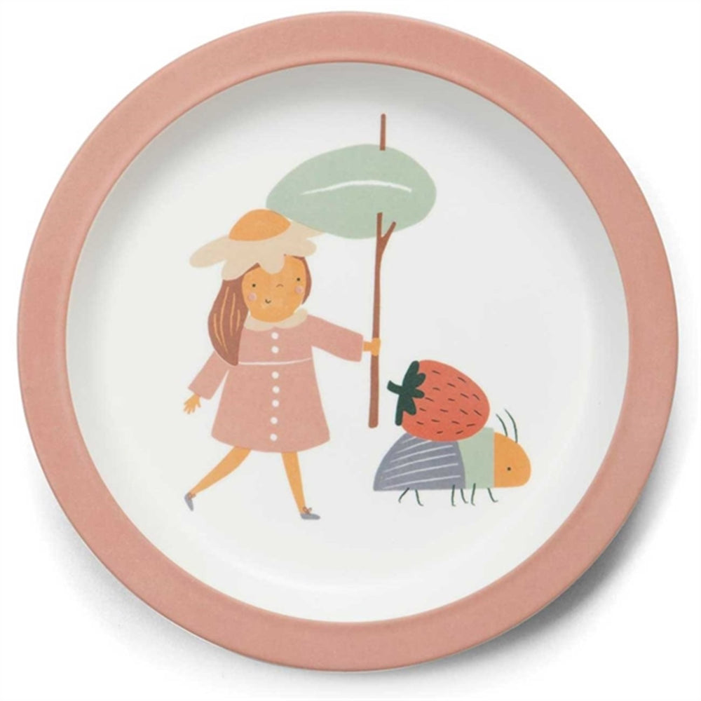 Melamintallerken Pixie Land - Sebra → Luksusbaby.dk