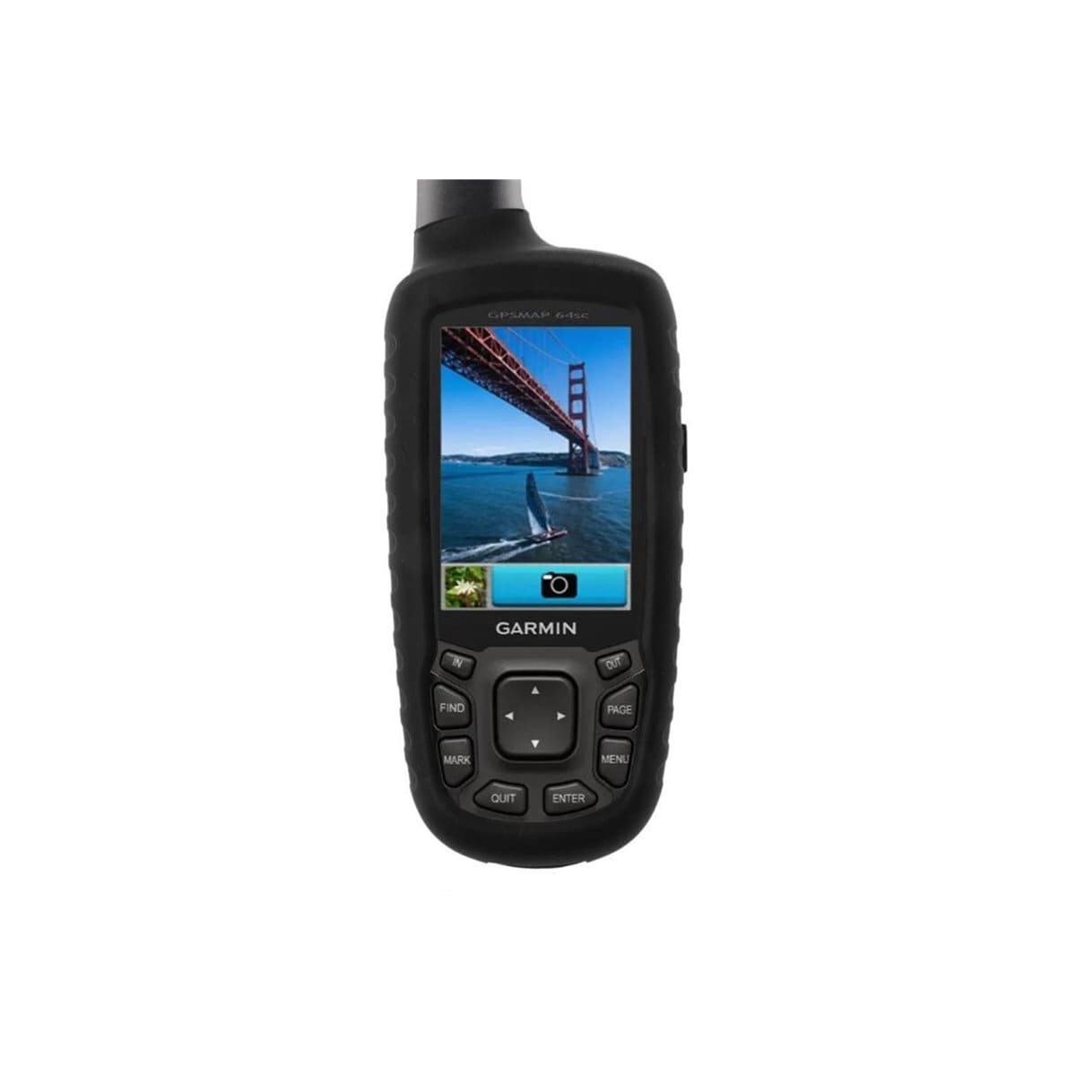 Silikon deksel Garmin GPSMAP 64sc - Svart